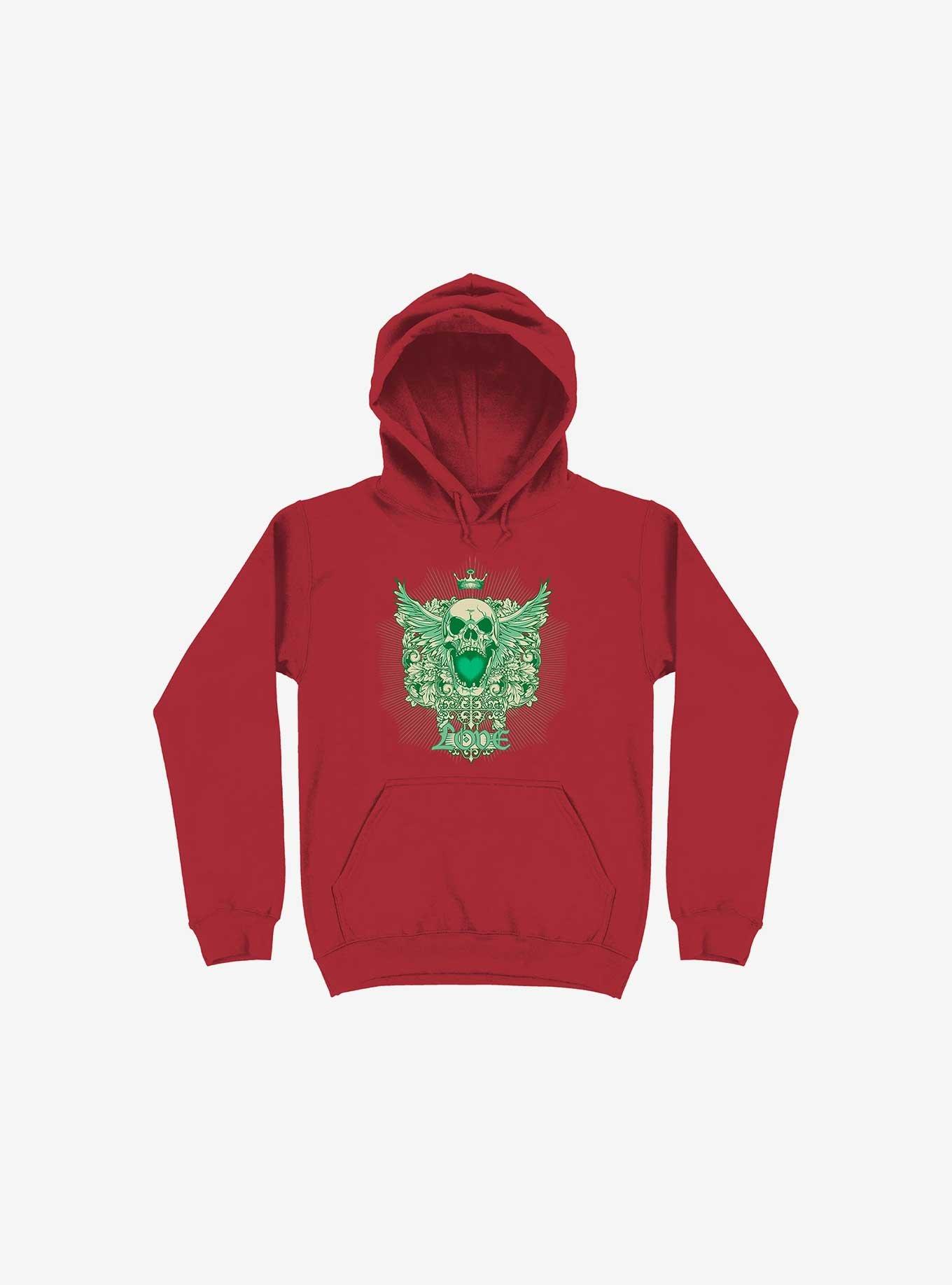 Speaking Of Love Hoodie, RED, hi-res