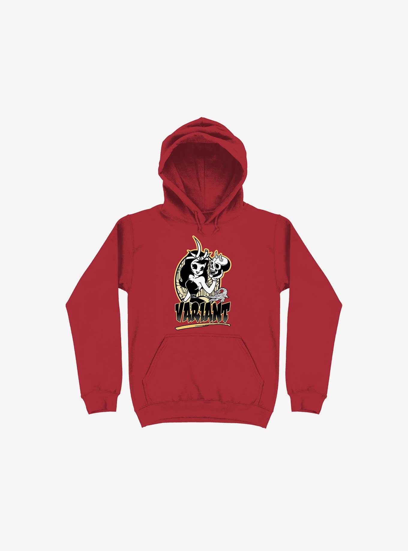 Variant Hoodie, RED, hi-res