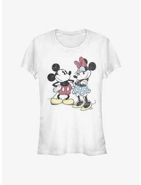 Disney Mickey Mouse Mickey Minnie Retro Girls T-Shirt, , hi-res