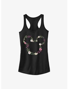 Disney Mickey Mouse Floral Mickey Girls Tank, , hi-res