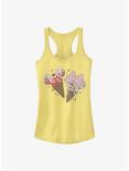 Disney Mickey Mouse & Minnie Mouse Ice Cream Cones Girls Tank Top, BANANA, hi-res