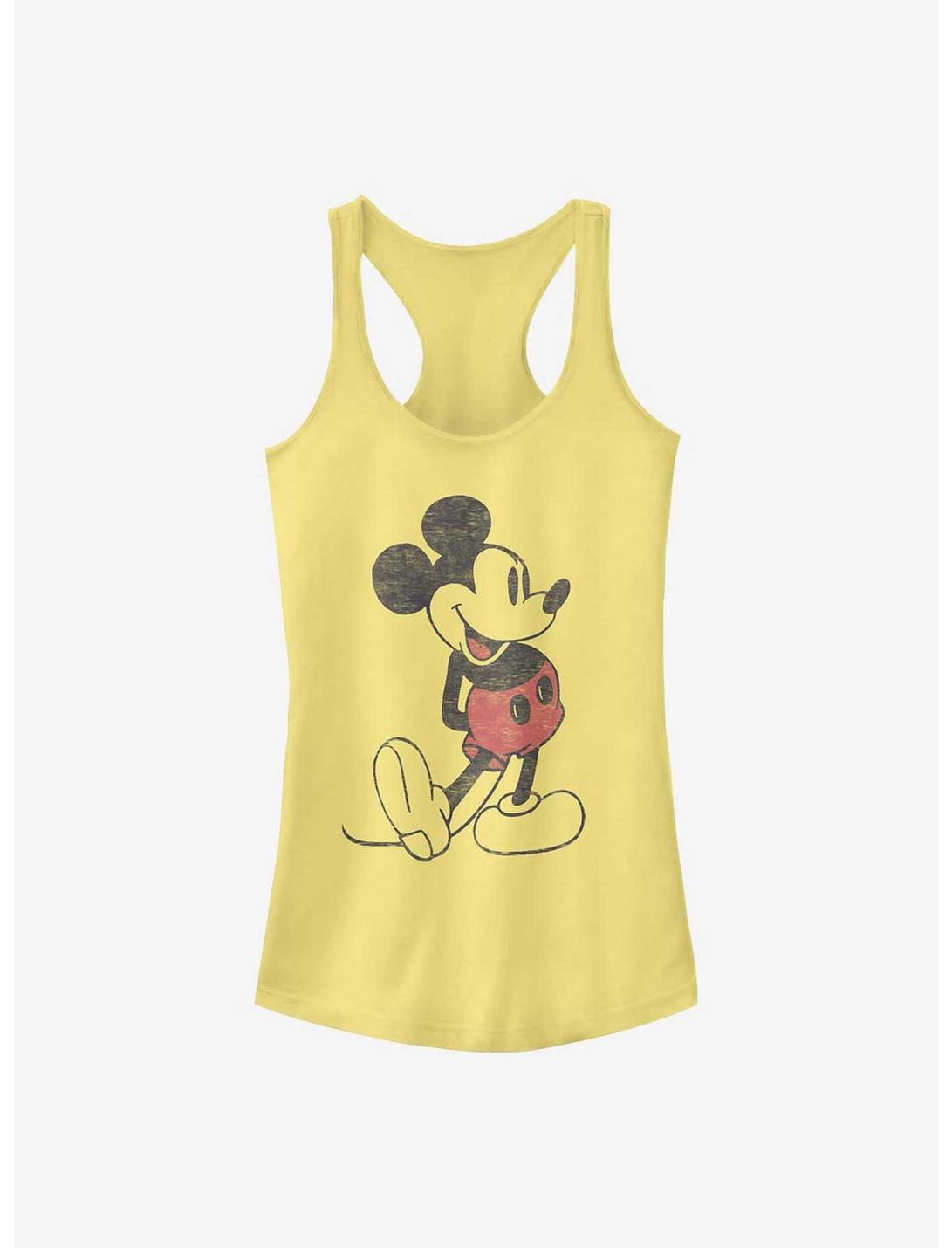Disney Mickey Mouse Vintage Classic Girls Tank, BANANA, hi-res