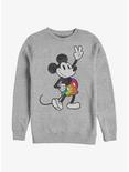 Disney Mickey Mouse Tie Dye Mickey Outfit Crew Sweatshirt, ATH HTR, hi-res