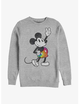 Disney Mickey Mouse Tie Dye Mickey Outfit Crew Sweatshirt, , hi-res