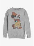 Disney Mickey Mouse Western Mickey Crew Sweatshirt, ATH HTR, hi-res