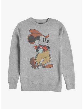 Disney Mickey Mouse Western Mickey Crew Sweatshirt, , hi-res