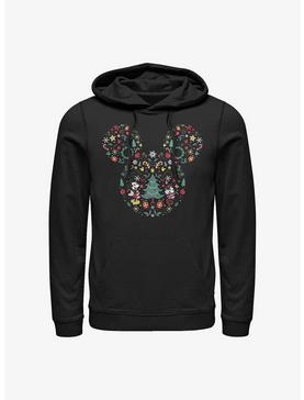 Disney Mickey Mouse Holiday Icon Ear Fill Hoodie, , hi-res