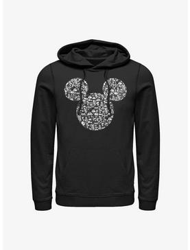Disney Mickey Mouse Mickey Icons Fill Hoodie, , hi-res