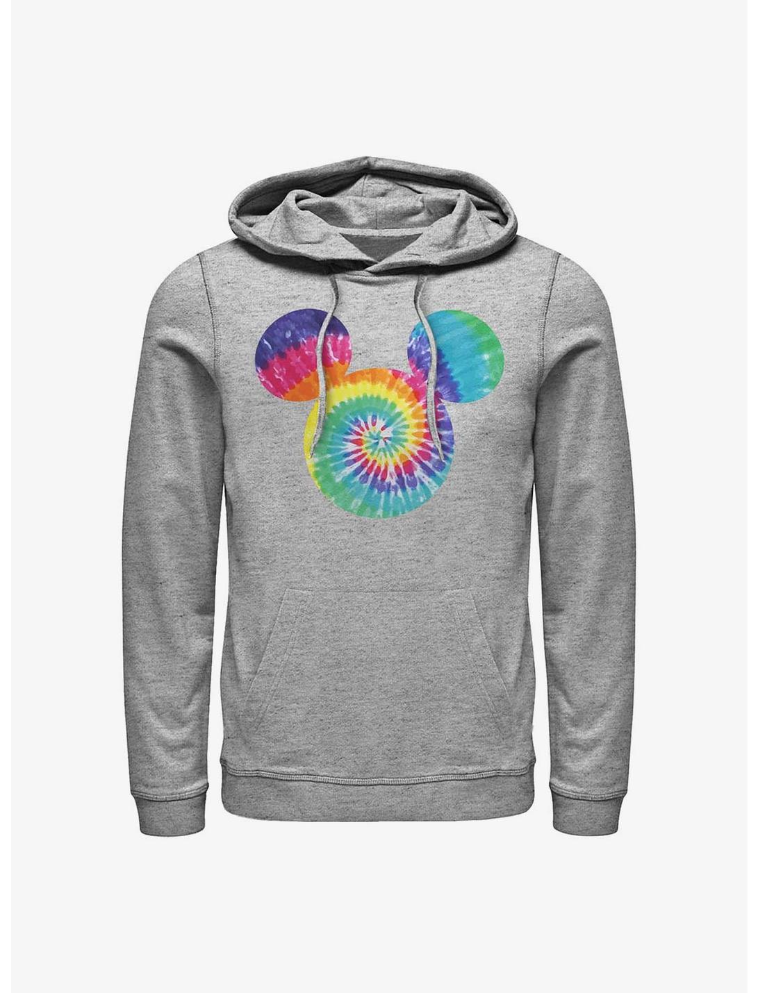 Disney Mickey Mouse Mickey Tie Dye Fill Hoodie, ATH HTR, hi-res