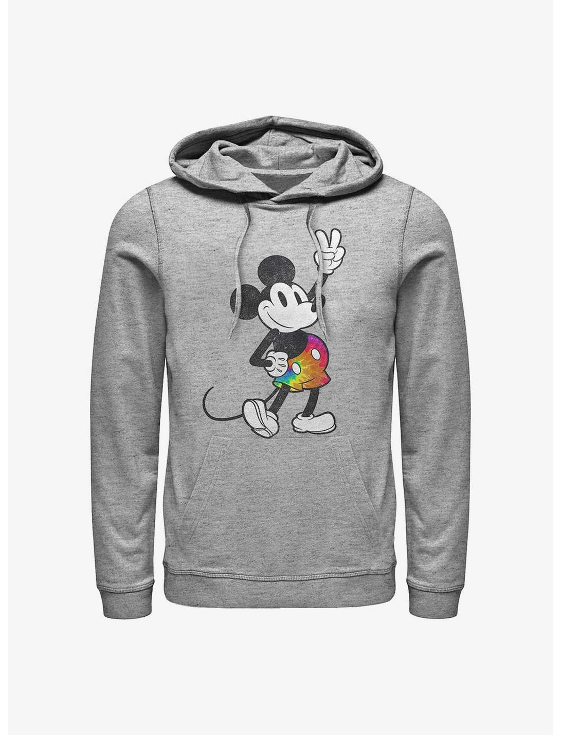 Disney Mickey Mouse Tie Dye Mickey Outfit Hoodie, ATH HTR, hi-res