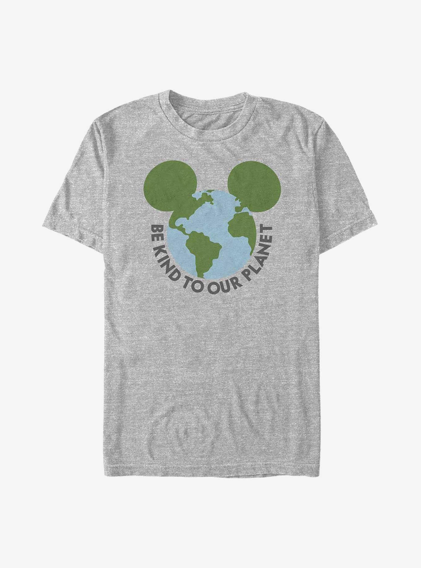 Disney Mickey Mouse Be Kind To Our Planet T-Shirt, ATH HTR, hi-res