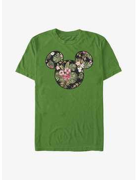 Disney Mickey Mouse Floral Mickey T-Shirt, , hi-res