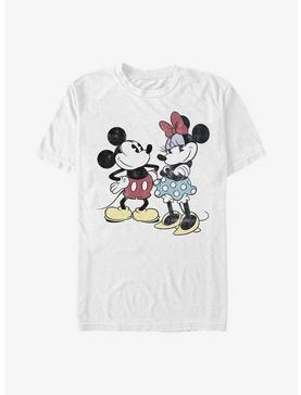 Disney Mickey Mouse Mickey Minnie Retro T-Shirt, WHITE, hi-res