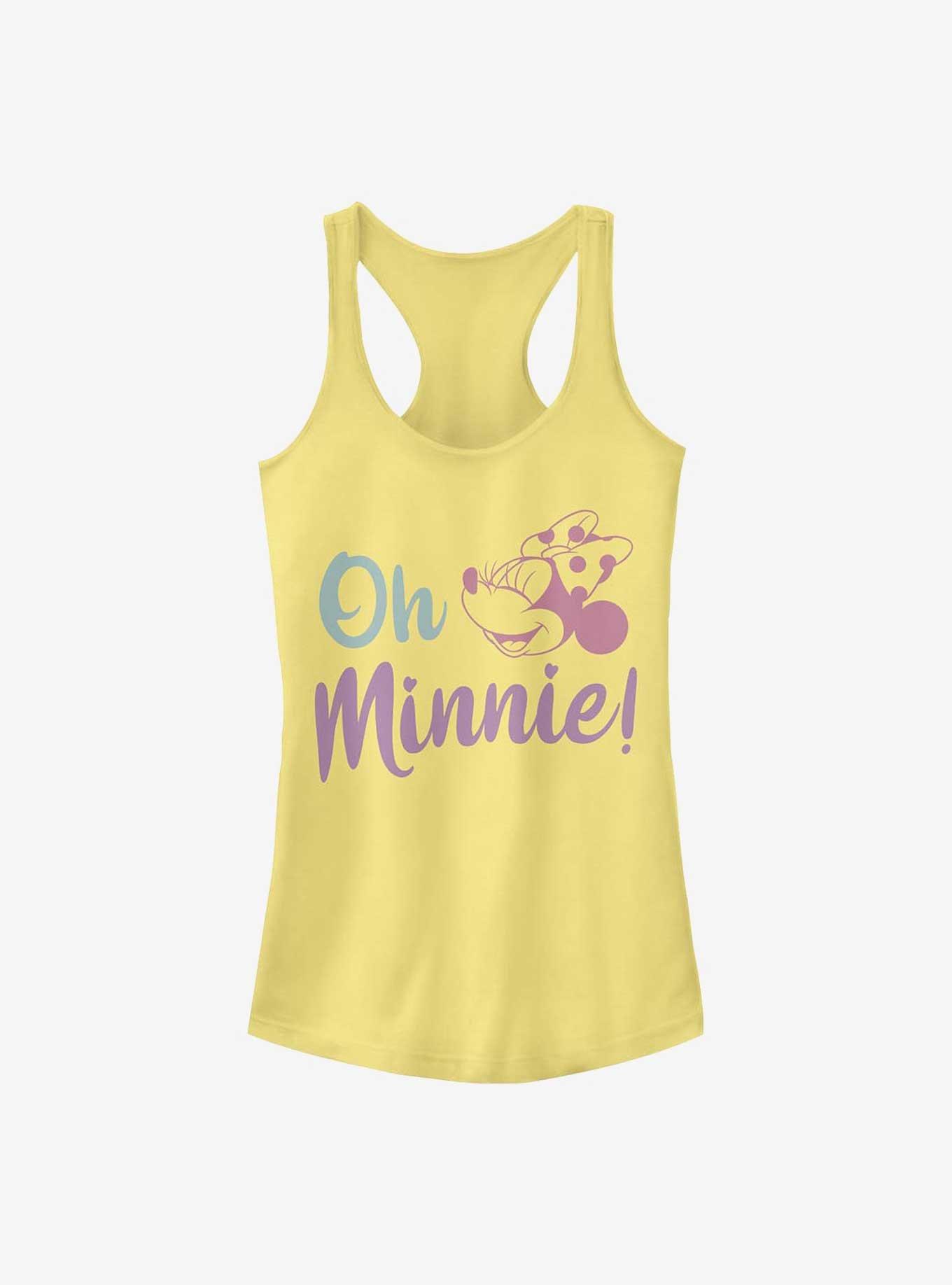 Disney Minnie Mouse Oh Minnie Girls Tank, BANANA, hi-res