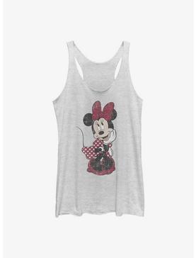 Disney Minnie Mouse Polka Dot Minnie Girls Tank, WHITE HTR, hi-res