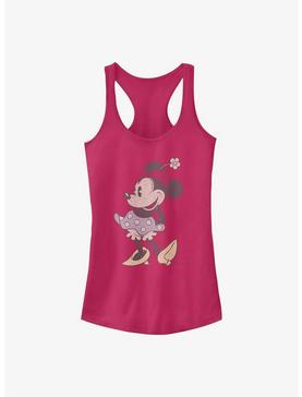 Disney Minnie Mouse Soft Minnie Girls Tank, RASPBERRY, hi-res