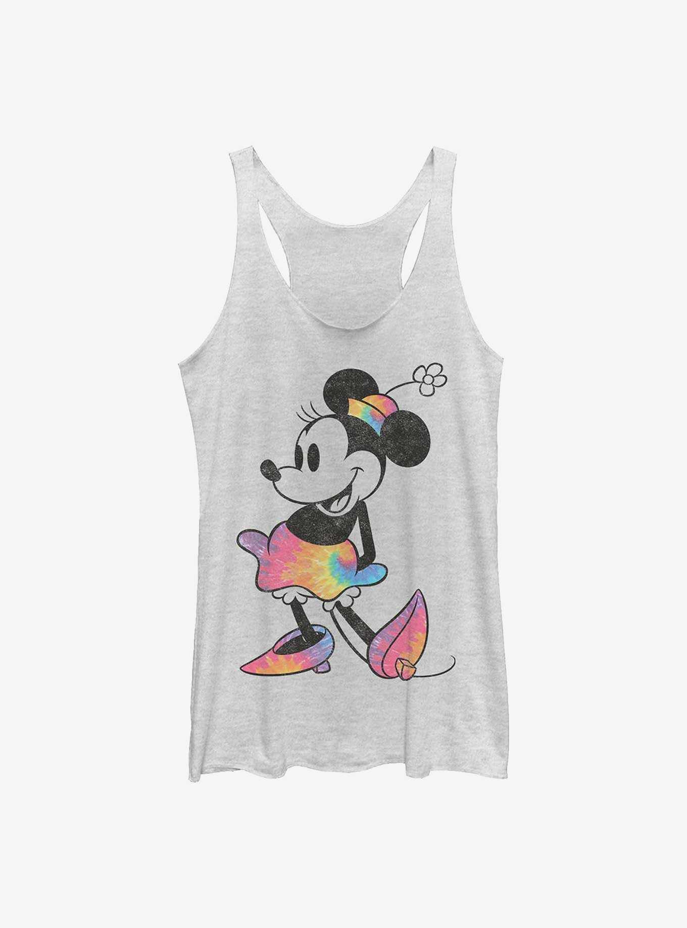 Disney Minnie Mouse Tie Dye Minnie Girls Tank, WHITE HTR, hi-res
