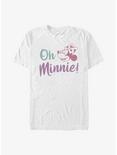 Disney Minnie Mouse Oh Minnie T-Shirt, WHITE, hi-res