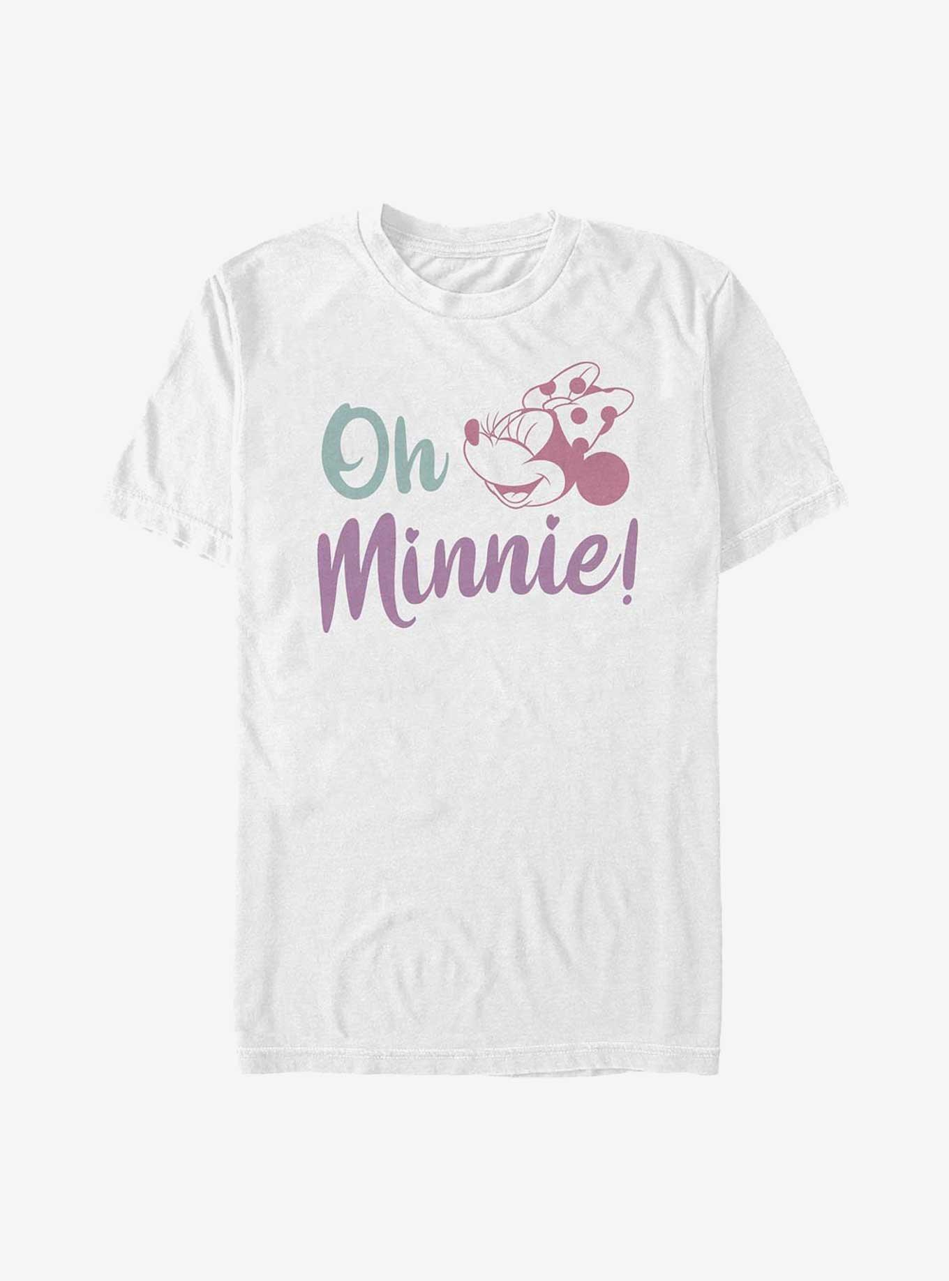 Disney Minnie Mouse Oh Minnie T-Shirt, WHITE, hi-res