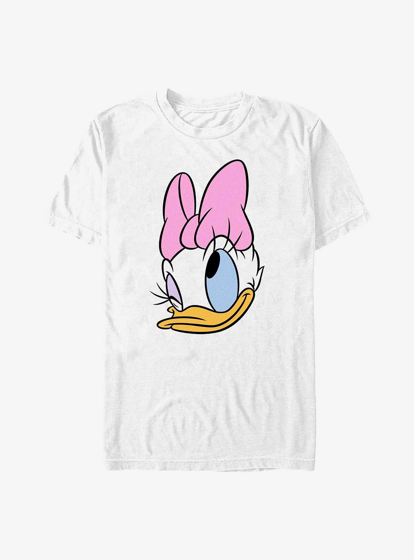 Disney Daisy Duck Daisy Big Face T-Shirt, WHITE, hi-res