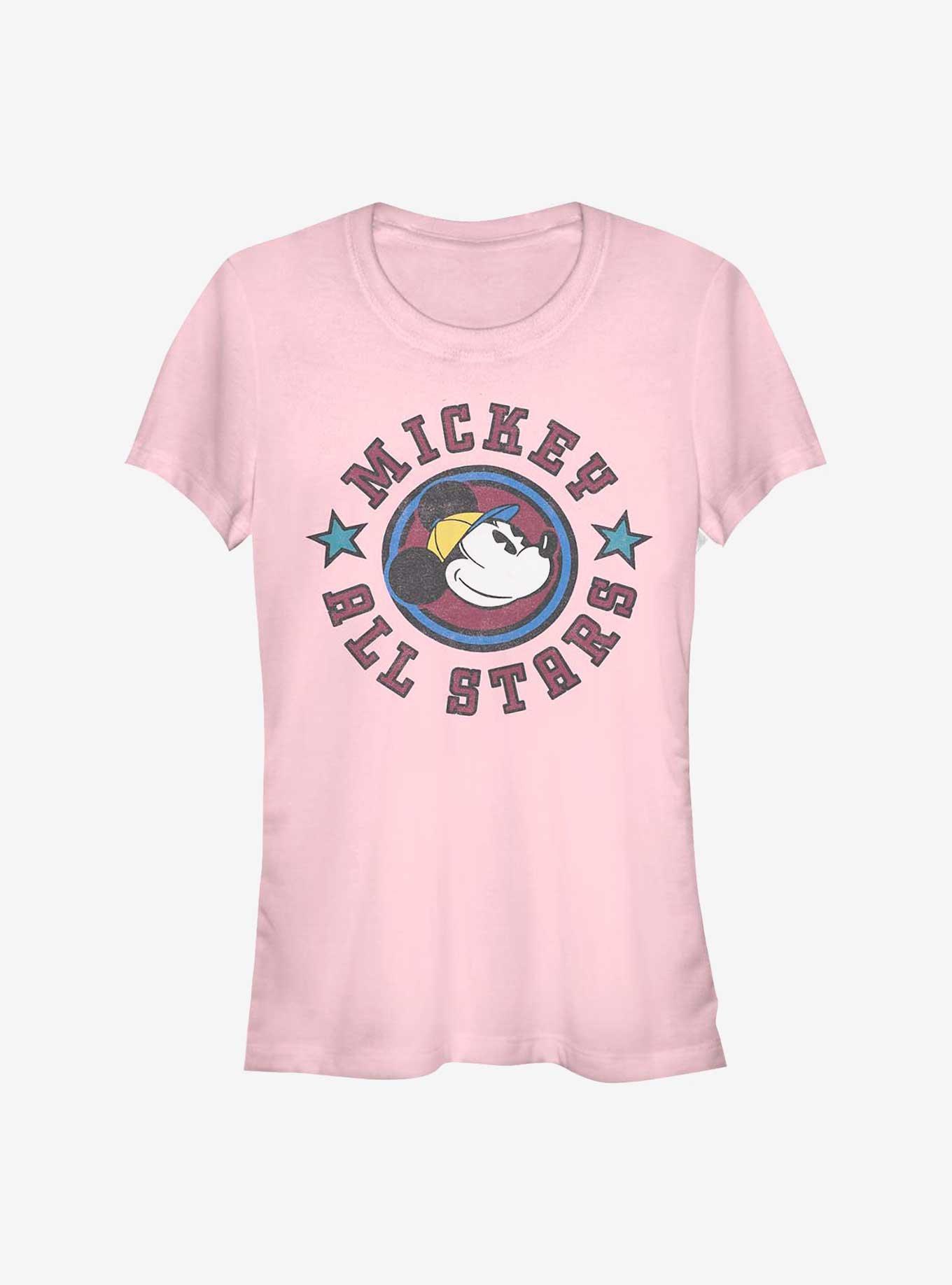 Disney Mickey Mouse All Stars Girls T-Shirt, LIGHT PINK, hi-res