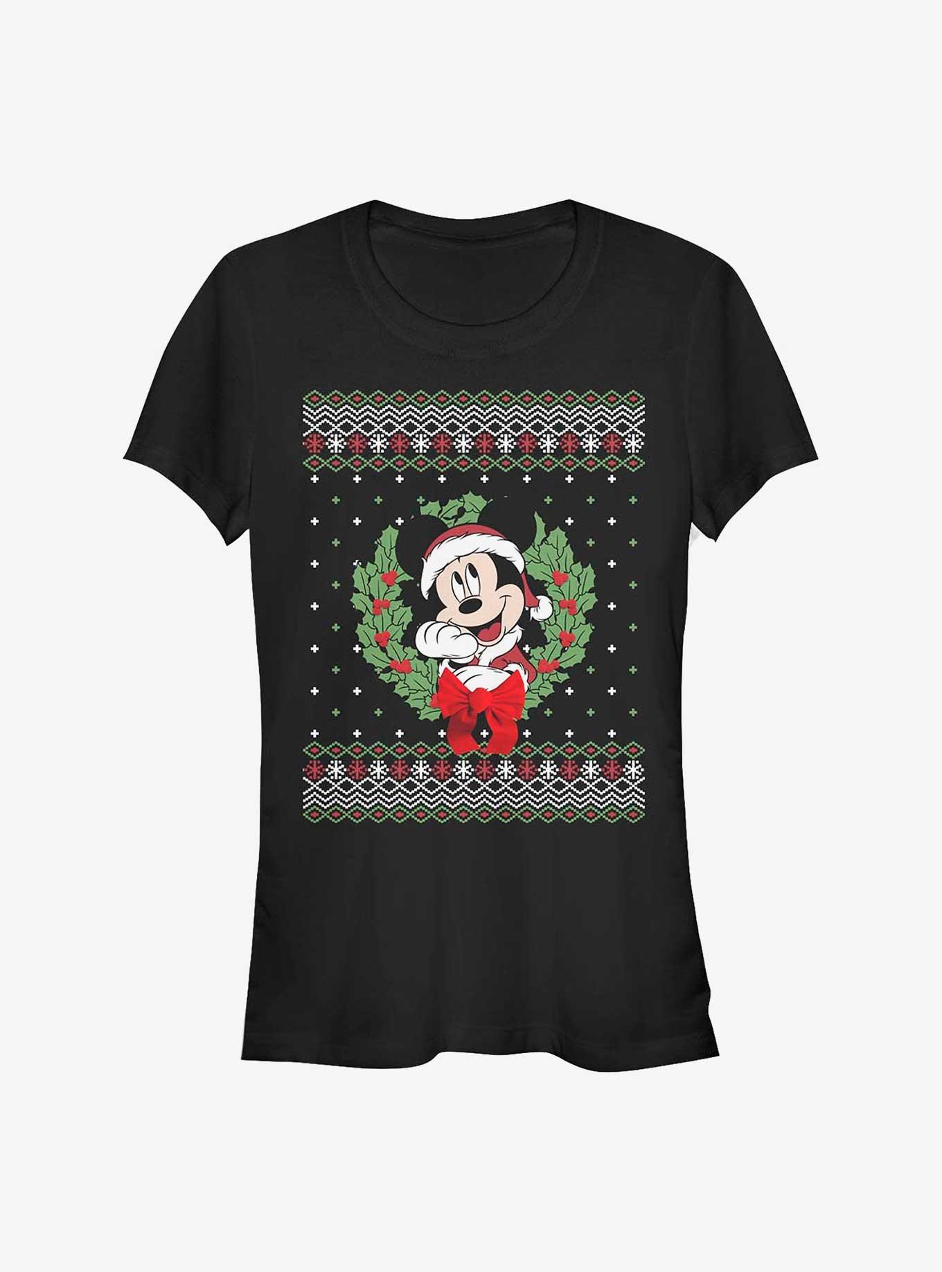 Disney Mickey Mouse Mickey Ugly Holiday Girls T-Shirt, , hi-res