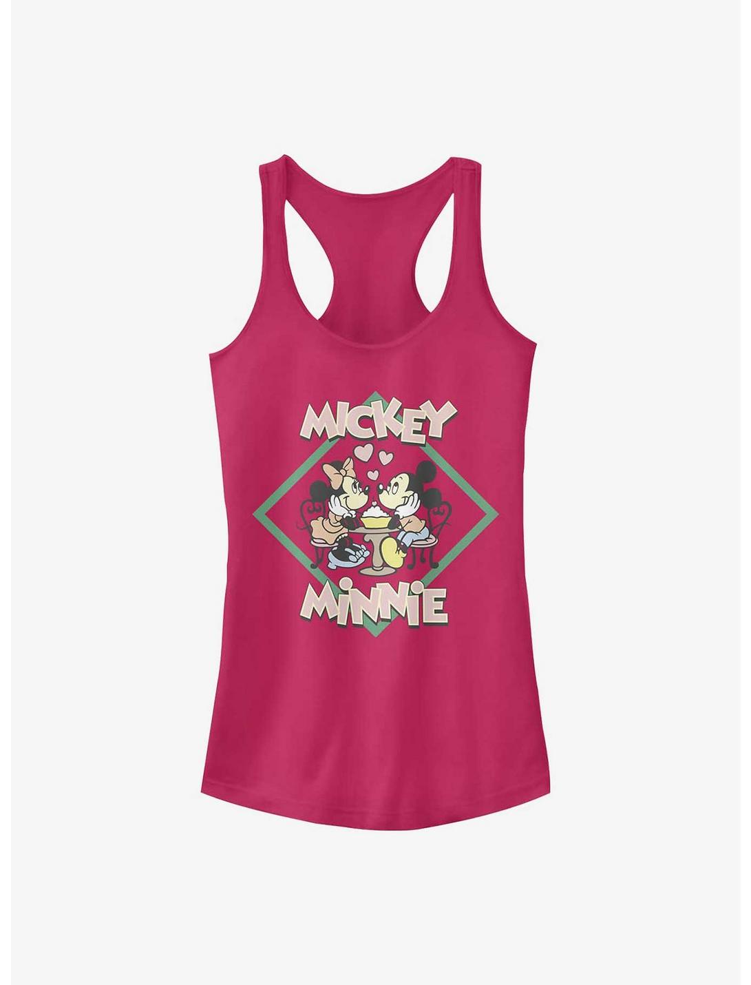 Disney Mickey Mouse Minnie Mickey Girls Tank, RASPBERRY, hi-res