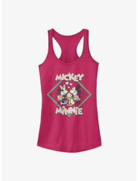 Disney Mickey Mouse Minnie Mickey Girls Tank, , hi-res