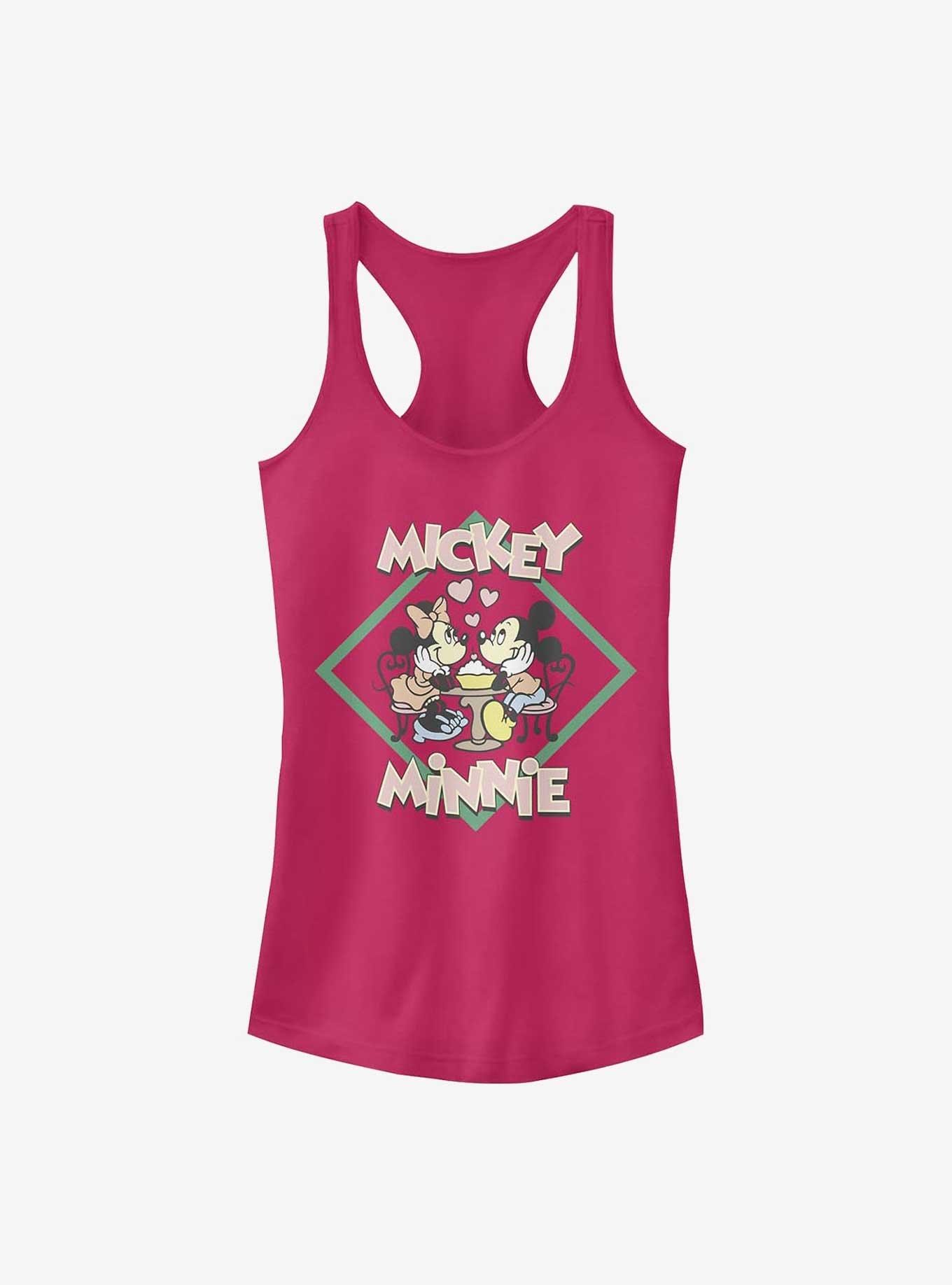 Disney Mickey Mouse Minnie Mickey Girls Tank, RASPBERRY, hi-res