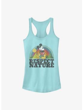 Disney Mickey Mouse Respect Nature Girls Tank, , hi-res
