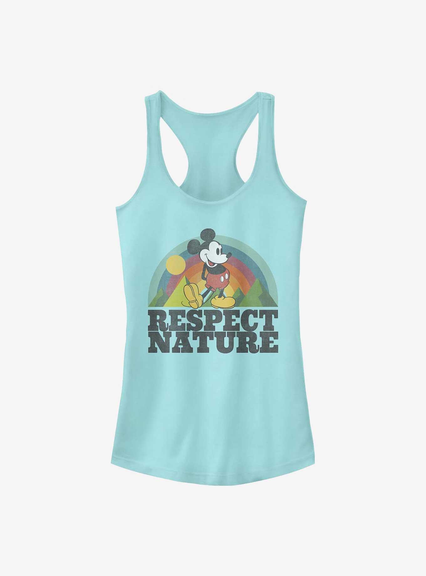 Disney Mickey Mouse Respect Nature Girls Tank, CANCUN, hi-res