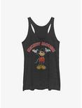 Disney Mickey Mouse Retro Mickey Girls Tank, BLK HTR, hi-res