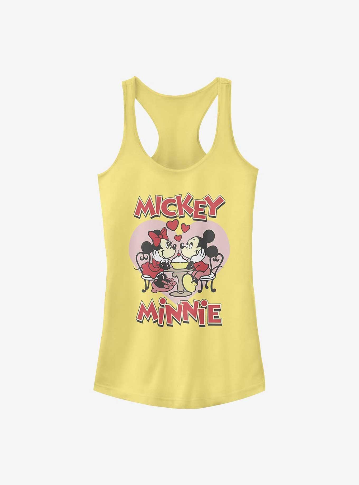 Disney Mickey Mouse & Minnie Mouse Sweet Sundae Girls Tank Top, BANANA, hi-res