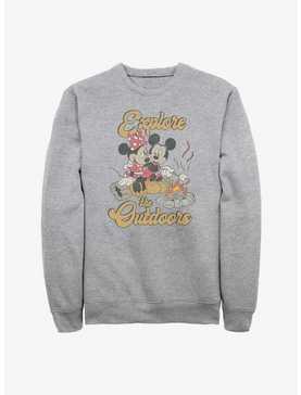 Disney Mickey Mouse Outdoors Crew Sweatshirt, , hi-res