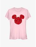 Disney Mickey Mouse Roses Girls T-Shirt, , hi-res
