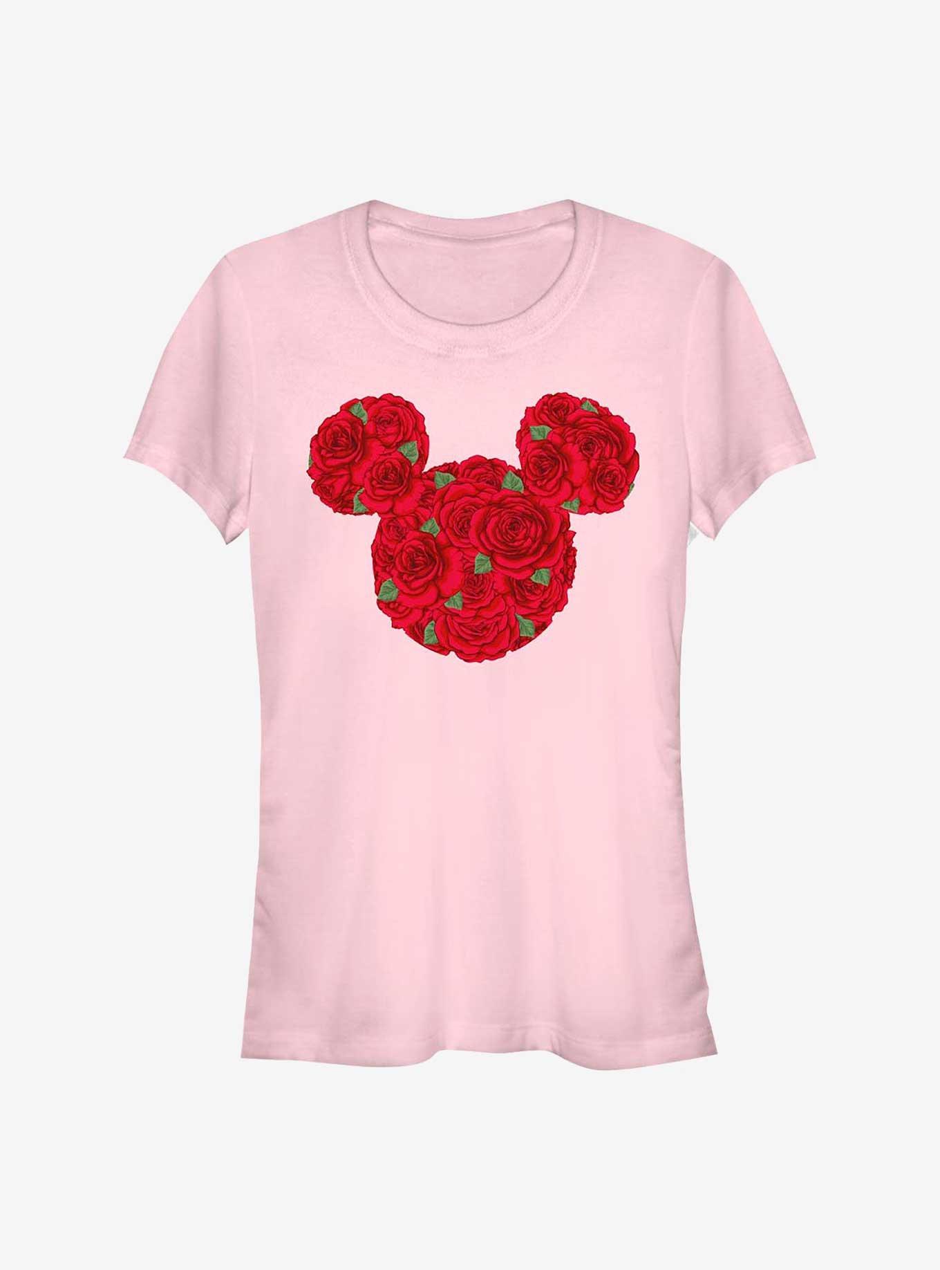 Disney Mickey Mouse Roses Girls T-Shirt, , hi-res