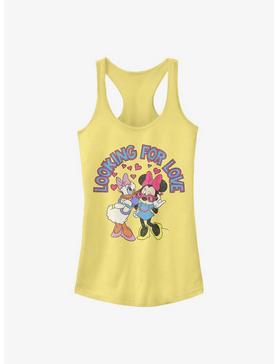 Disney Minnie Mouse Looking For Love Girls Tank, BANANA, hi-res