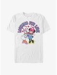 Disney Minnie Mouse Looking For Love T-Shirt, WHITE, hi-res