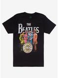 The Beatles Sgt. Pepper's Lonely Hearts Club Band Portrait T-Shirt, BLACK, hi-res
