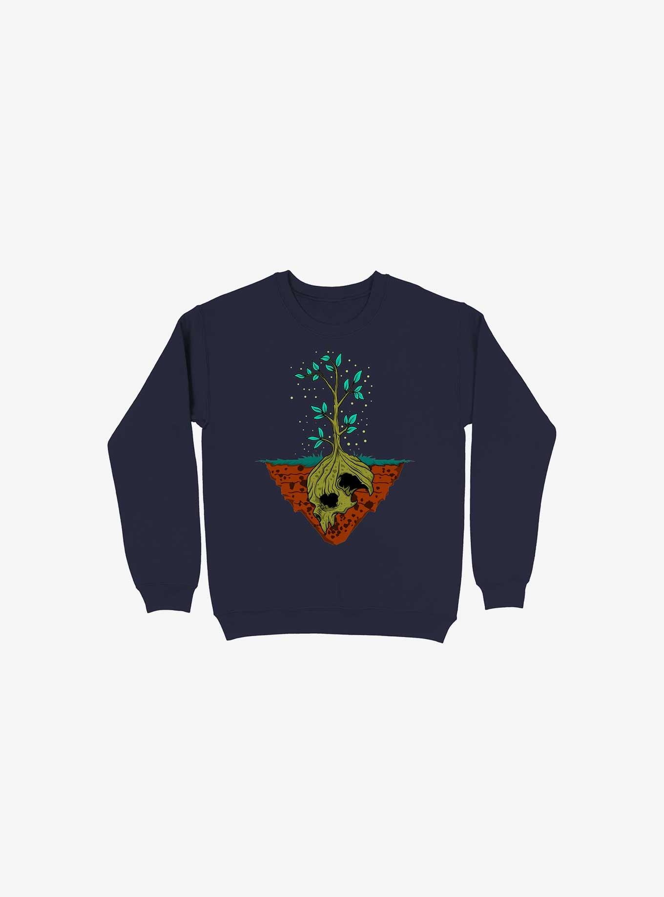 Always Grow Sweatshirt, NAVY, hi-res