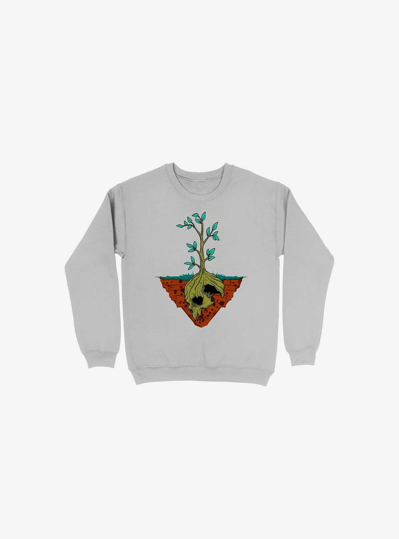 Always Grow Sweatshirt, SILVER, hi-res