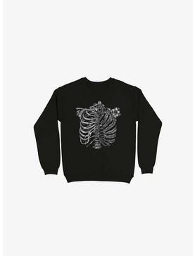 Skeleton Rib Tropical Sweatshirt, , hi-res