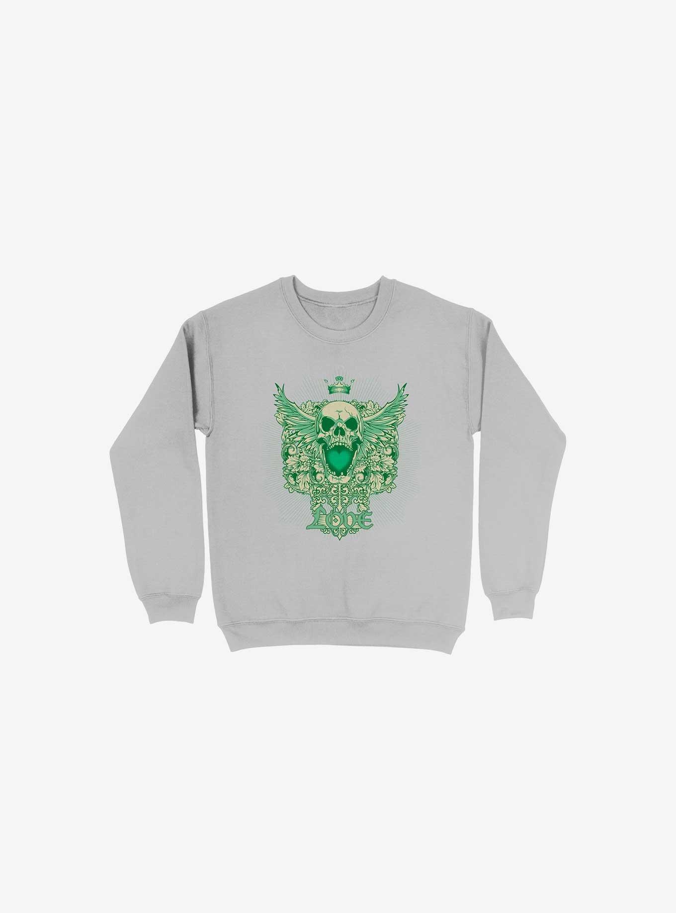 Speaking Of Love Sweatshirt, SILVER, hi-res