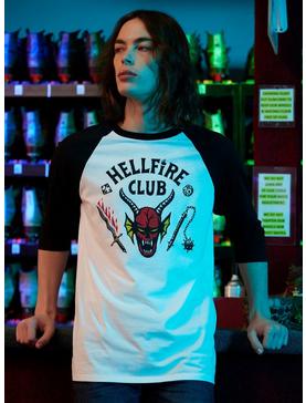 Stupid Electrician a few Stranger Things Hellfire Club Raglan T-Shirt | Hot Topic