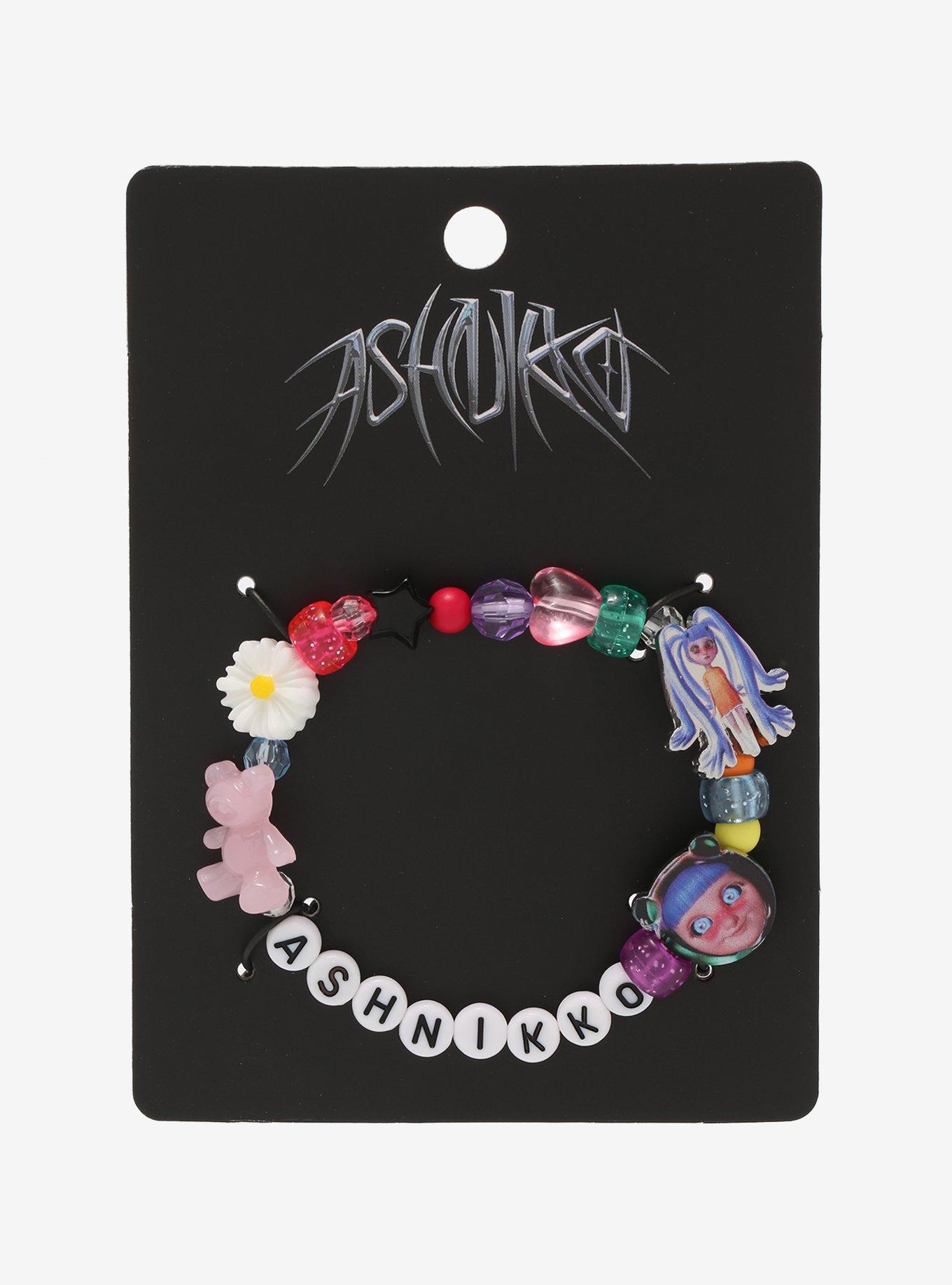 Ashnikko Bear Beaded Bracelet, , hi-res