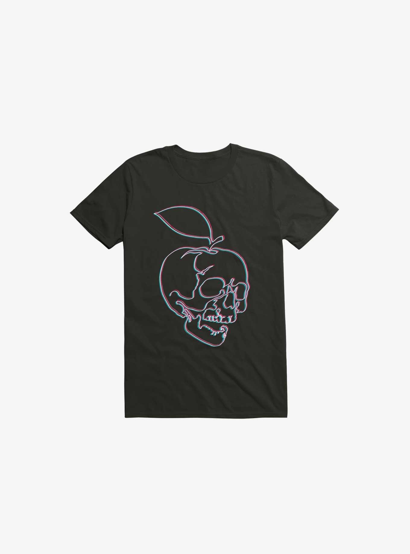 Apple Skull T-Shirt, BLACK, hi-res