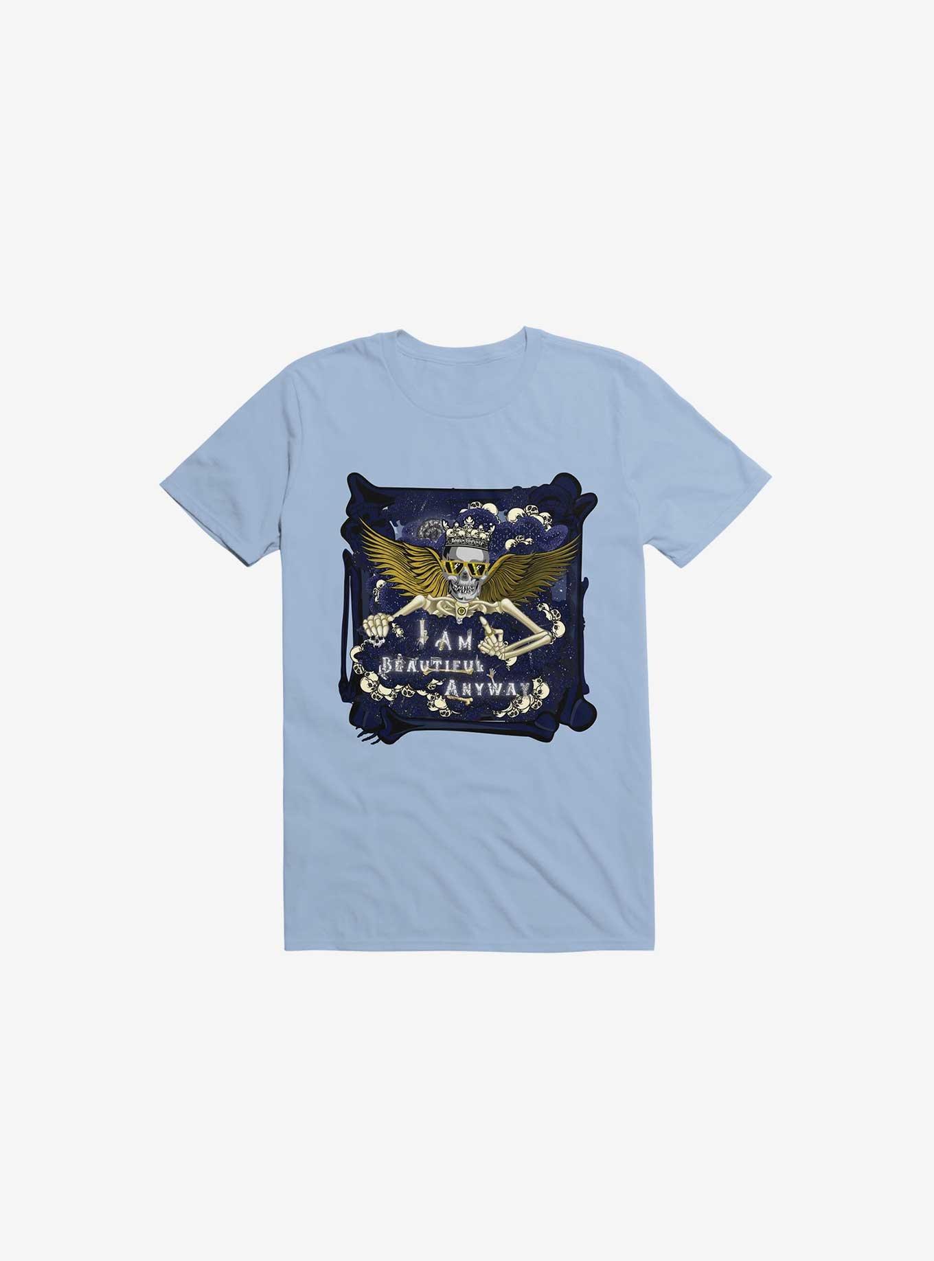 Beautiful Anyway T-Shirt, LIGHT BLUE, hi-res