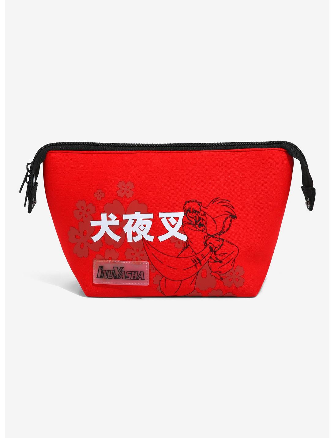 InuYasha Outline Character Portrait Toiletries Bag - BoxLunch Exclusive , , hi-res