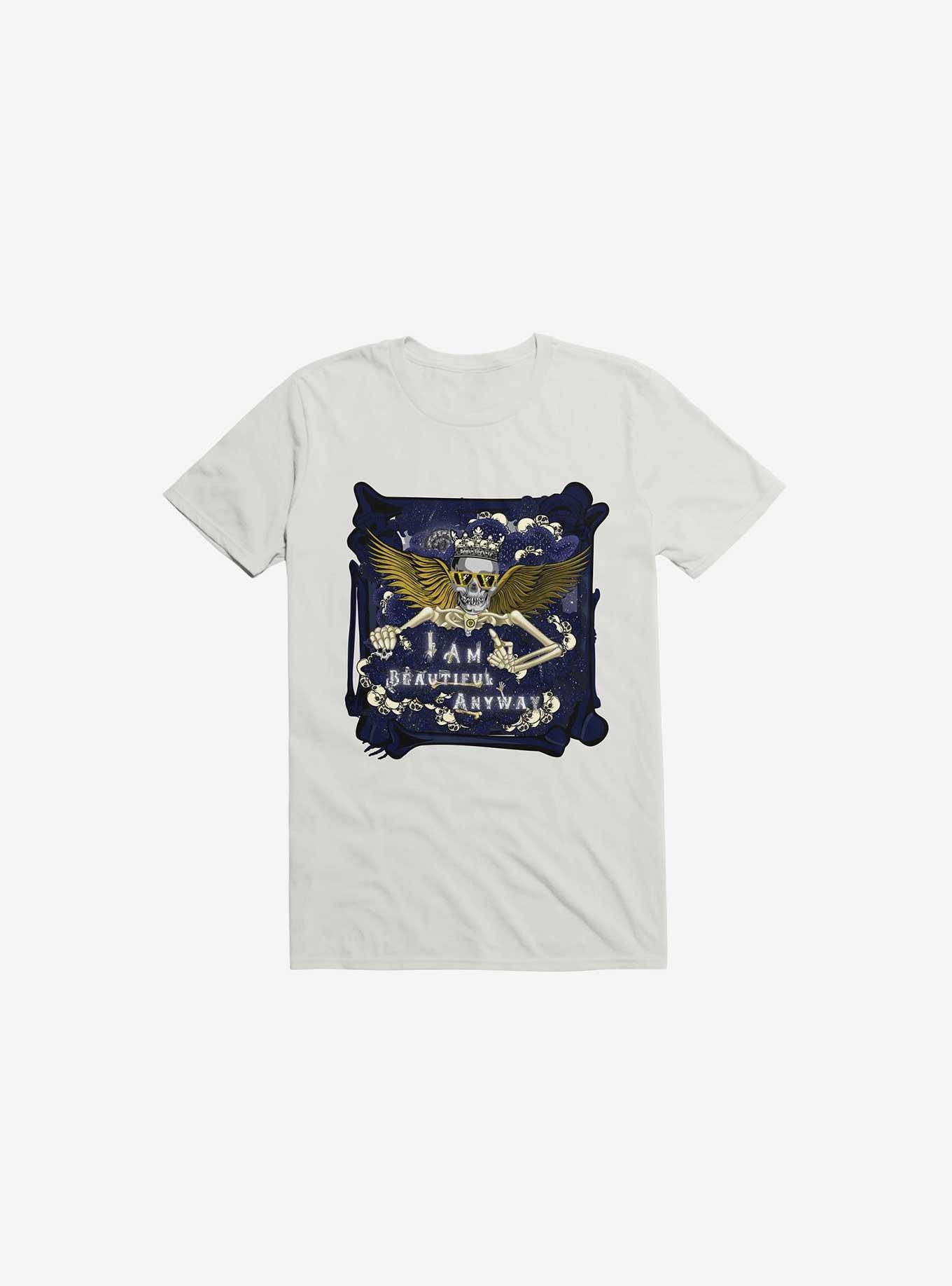 Beautiful Anyway T-Shirt, WHITE, hi-res