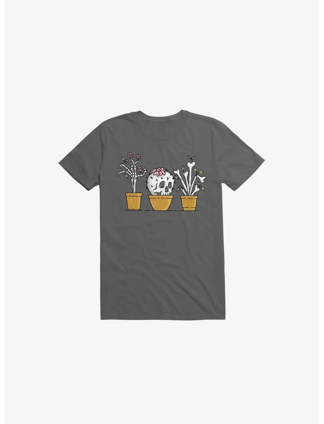 Bone Plants T-Shirt, CHARCOAL, hi-res
